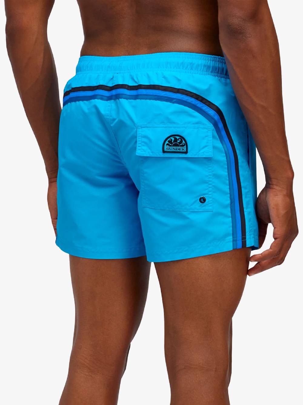 SUNDEK Costume Da Bagno Iconic Taffeta M504BDTA1X1 Uomo Azzurro