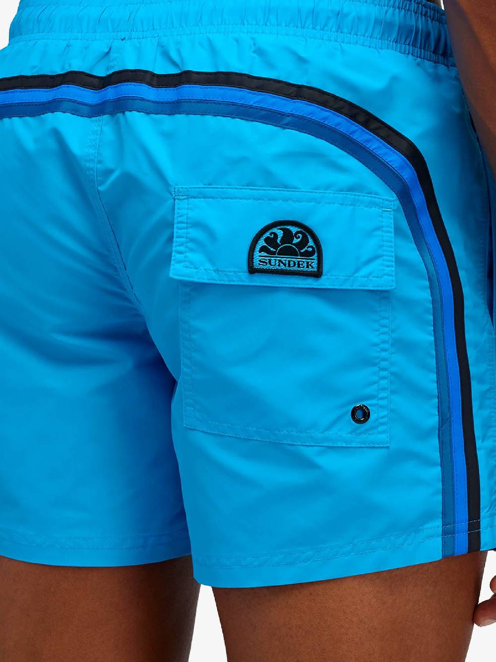 SUNDEK Costume Da Bagno Iconic Taffeta M504BDTA1X1 Uomo Azzurro