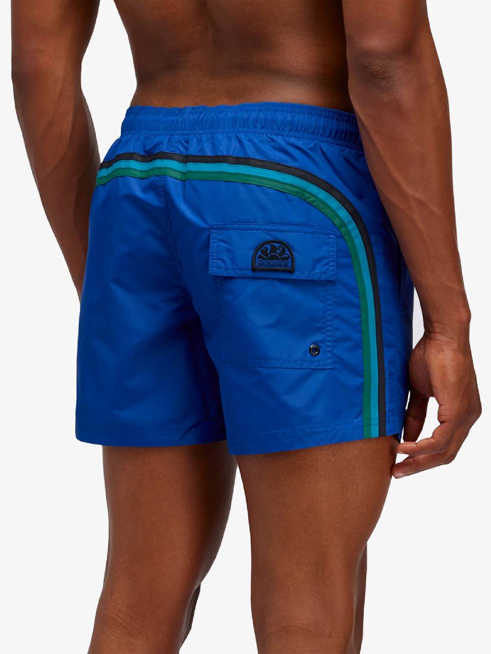 SUNDEK Costume Da Bagno Iconic Taffeta M504BDTA1X1 Uomo Blu