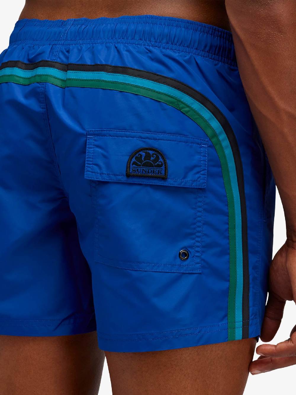 SUNDEK Costume Da Bagno Iconic Taffeta M504BDTA1X1 Uomo Blu