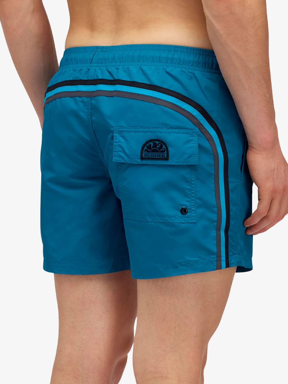 SUNDEK Costume Da Bagno Iconic Taffeta M504BDTA1X1 Uomo Blu