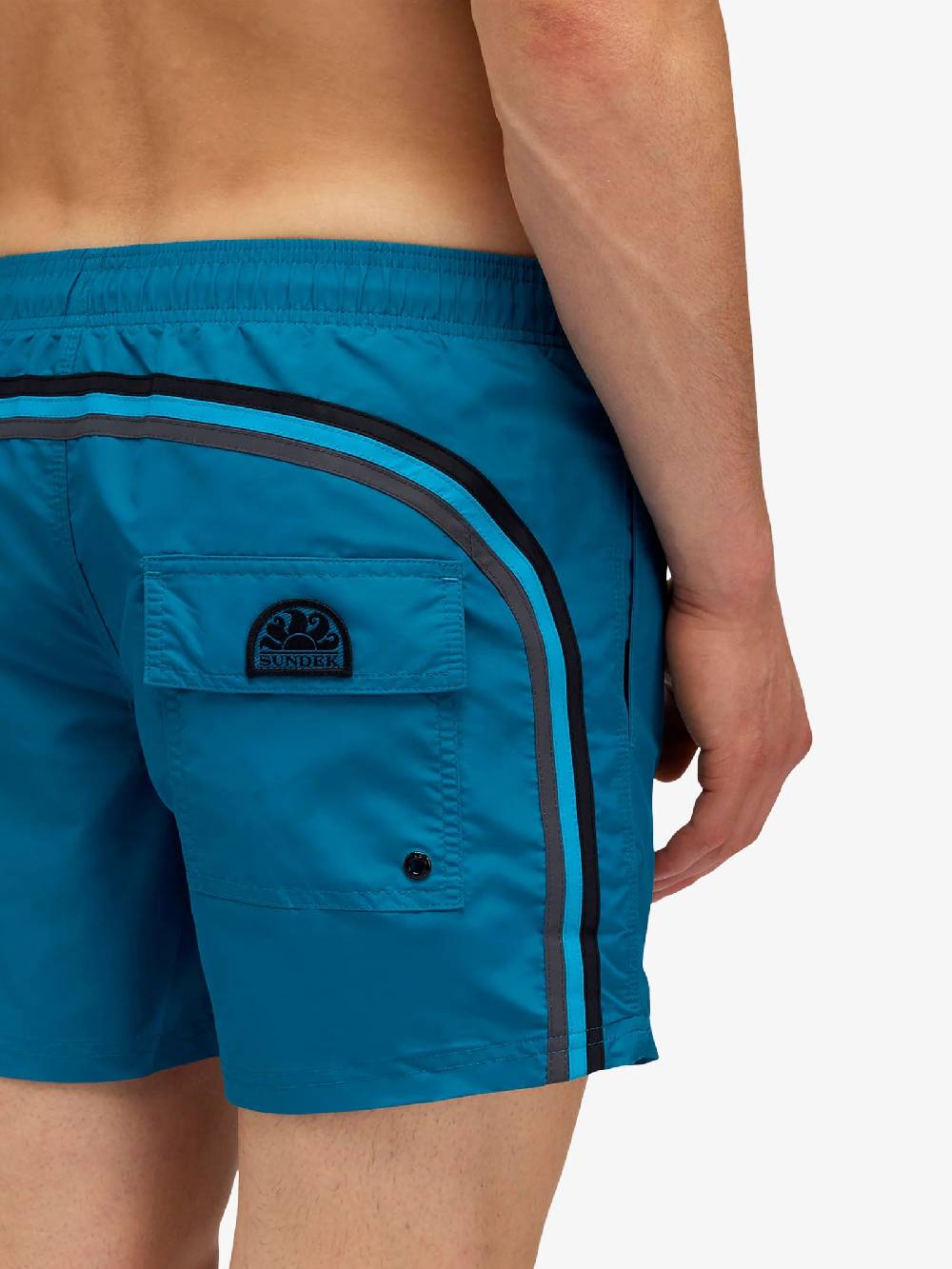 SUNDEK Costume Da Bagno Iconic Taffeta M504BDTA1X1 Uomo Blu