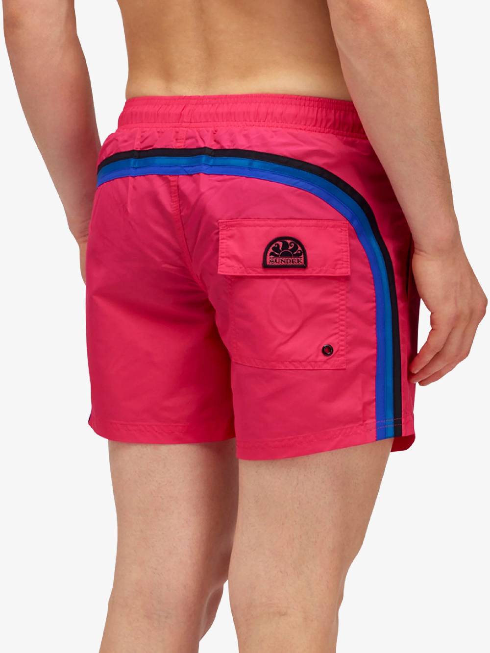 SUNDEK Costume Da Bagno Iconic Taffeta M504BDTA1X1 Uomo Fucsia