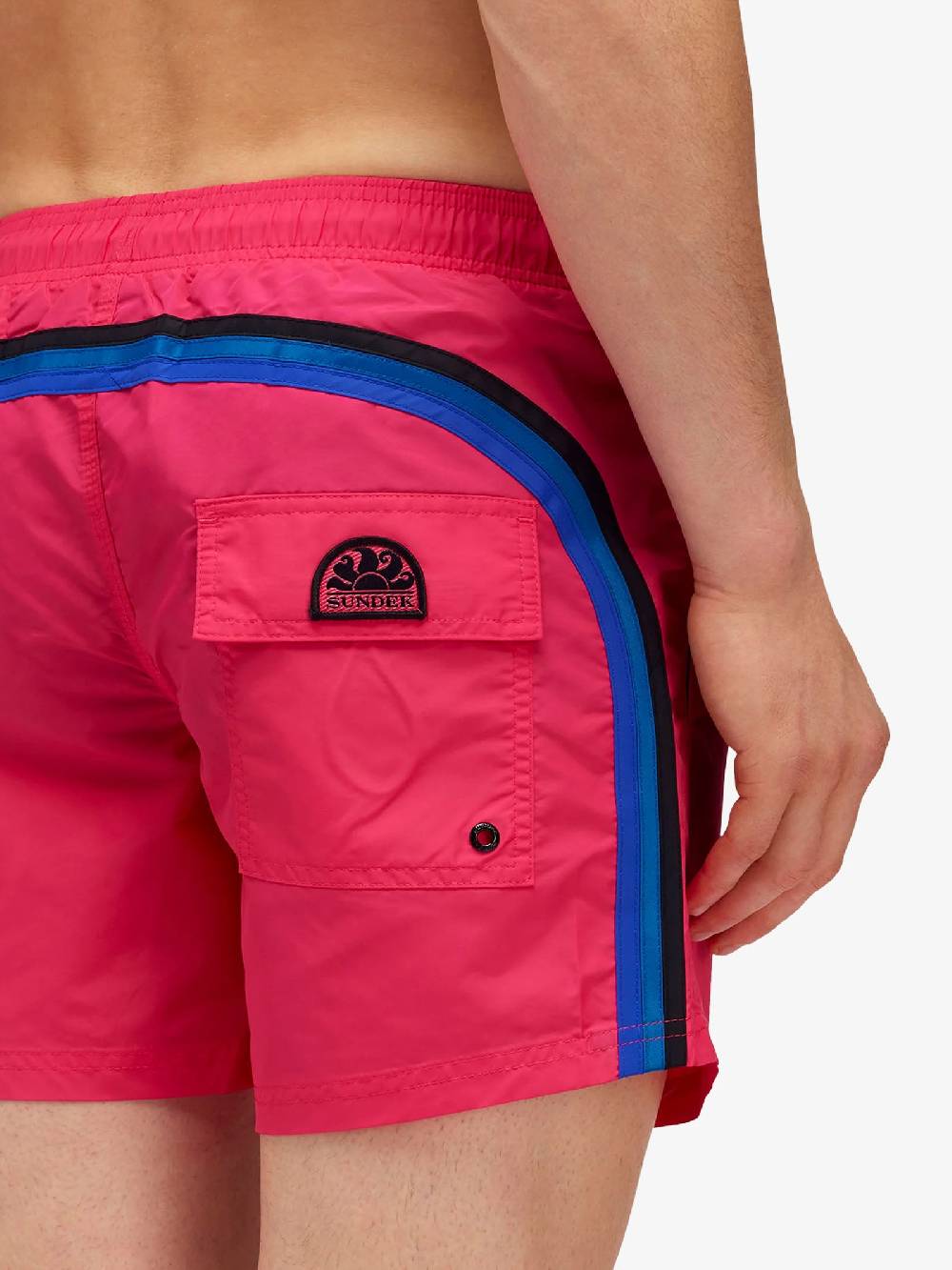 SUNDEK Costume Da Bagno Iconic Taffeta M504BDTA1X1 Uomo Fucsia