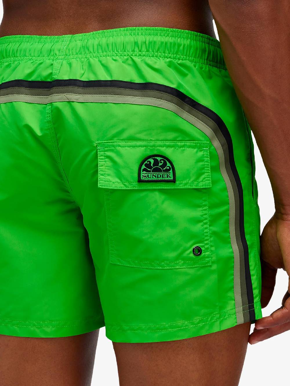 SUNDEK Costume Da Bagno Iconic Taffeta M504BDTA1X1 Uomo Verde