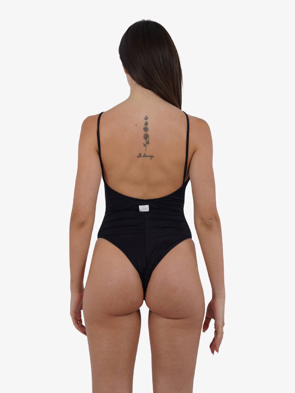 COTAZUR Costume Da Bagno Intero Microrete CTZ01425 Donna Nero