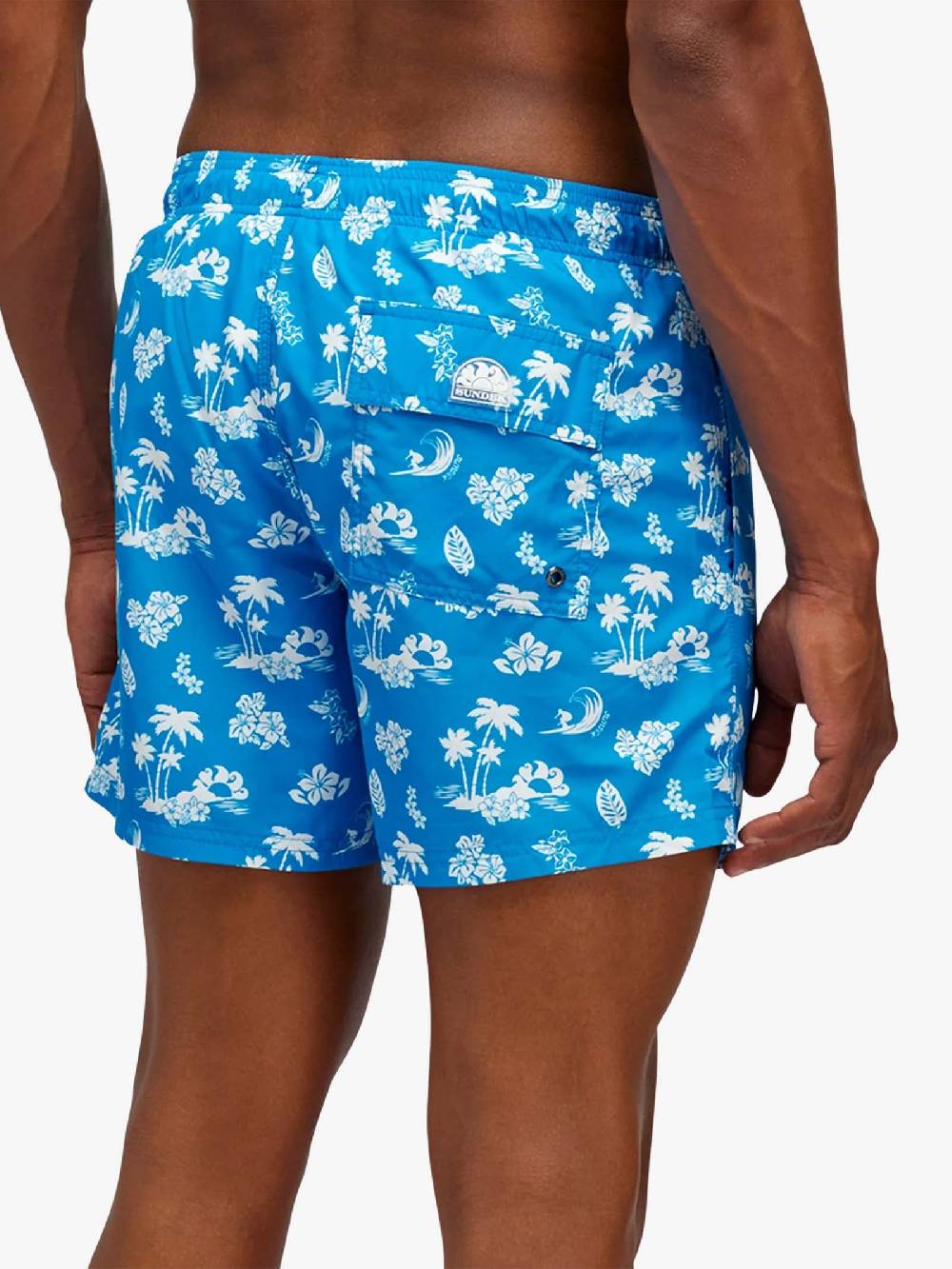 SUNDEK Costume Da Bagno Kaila Bit In Poliy Riciclato M633BDRT4KB Uomo Azzurro