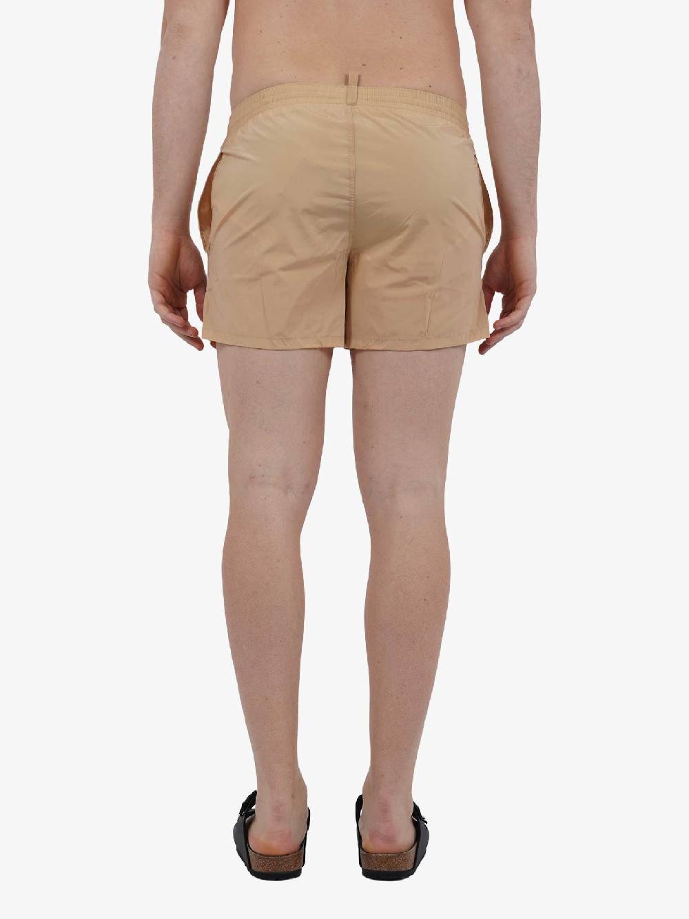 DSQUARED2 Costume Da Bagno LEAF Boxer Midi D7B5F5600 Uomo Beige