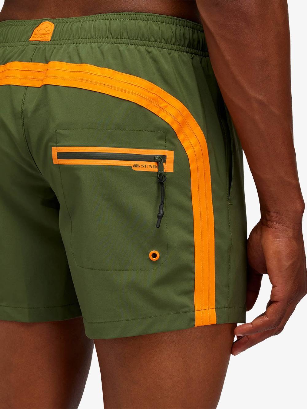 SUNDEK Costume Da Bagno Stretch Con Tasca M905BDP7700 Uomo Verde