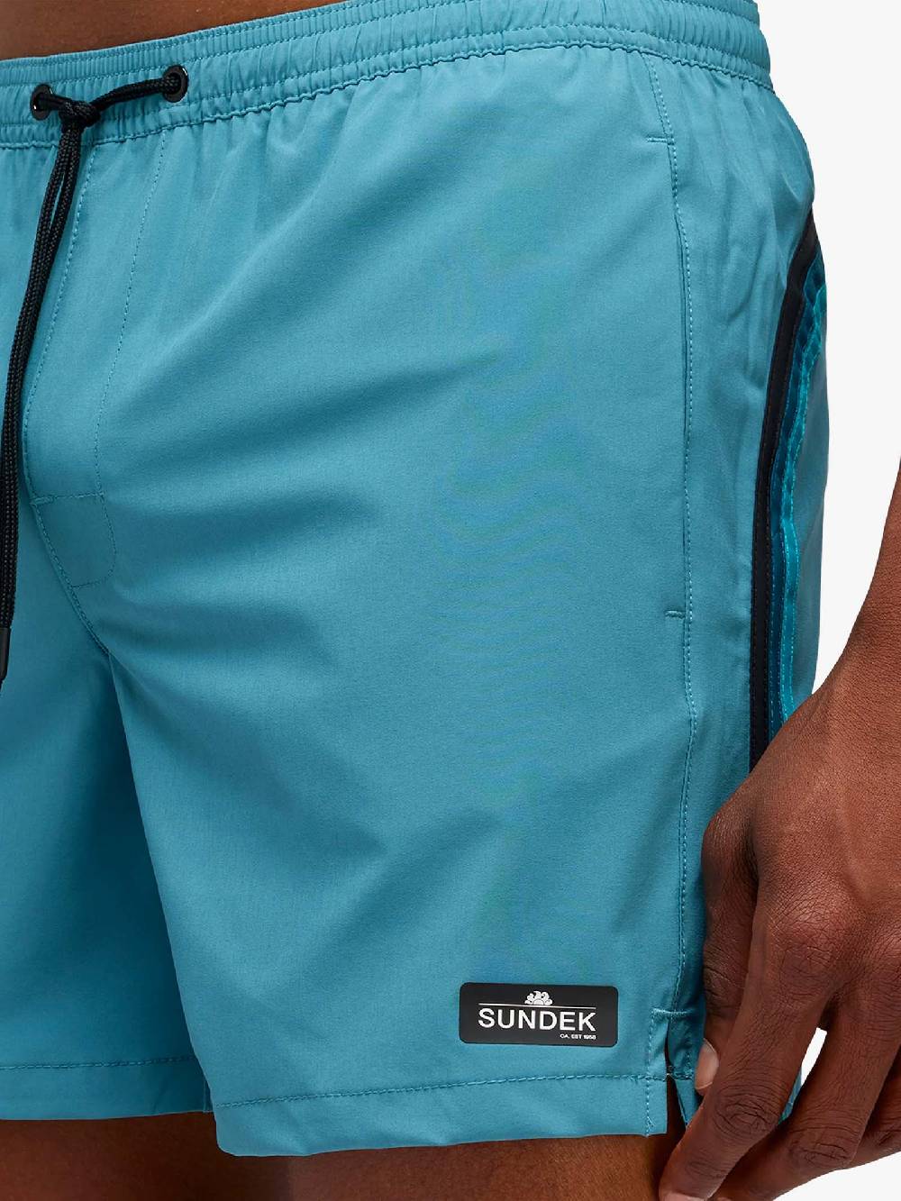 SUNDEK Costume Da Bagno Vita Elastica Stretch M597BDP7700 Uomo Azzurro