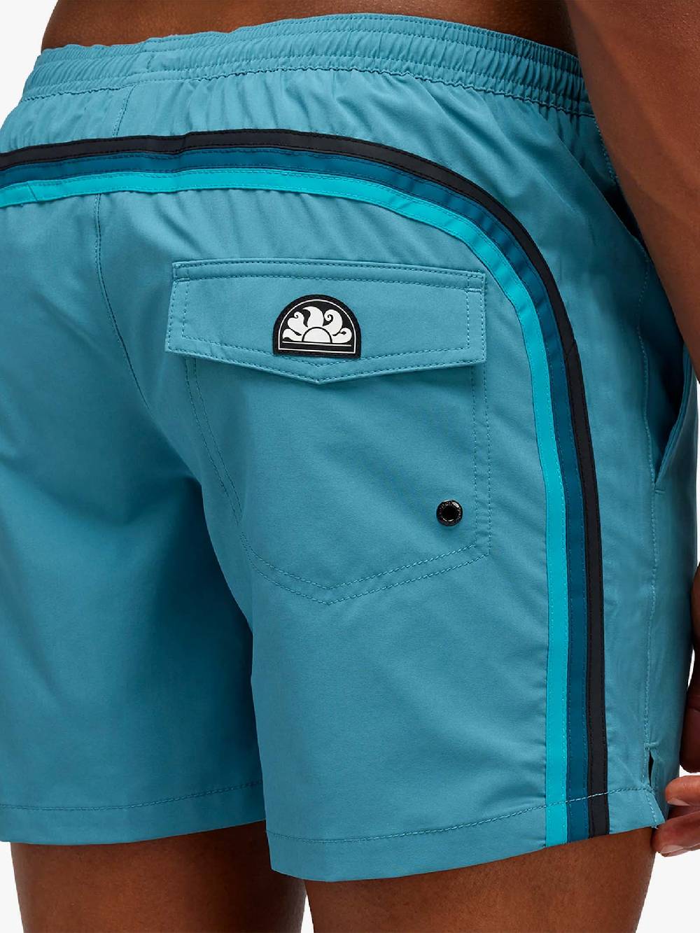 SUNDEK Costume Da Bagno Vita Elastica Stretch M597BDP7700 Uomo Azzurro