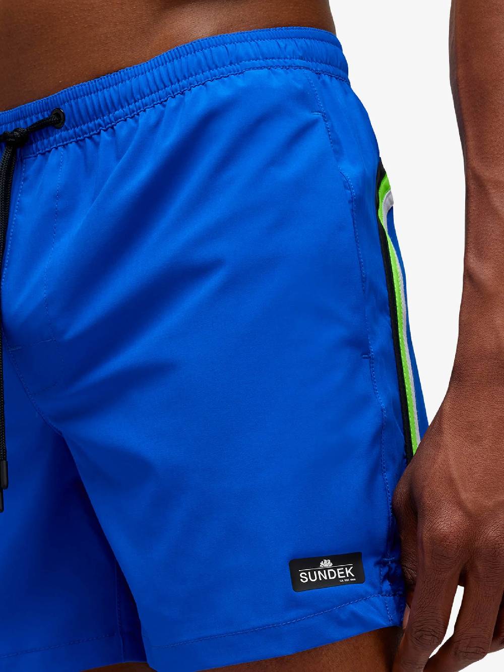 SUNDEK Costume Da Bagno Vita Elastica Stretch M597BDP7700 Uomo Blu
