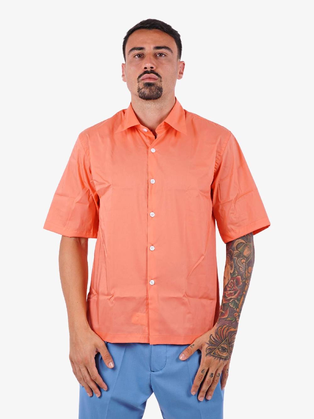 COSTUMEIN Camicia Pietro Agasta uomo azzurra