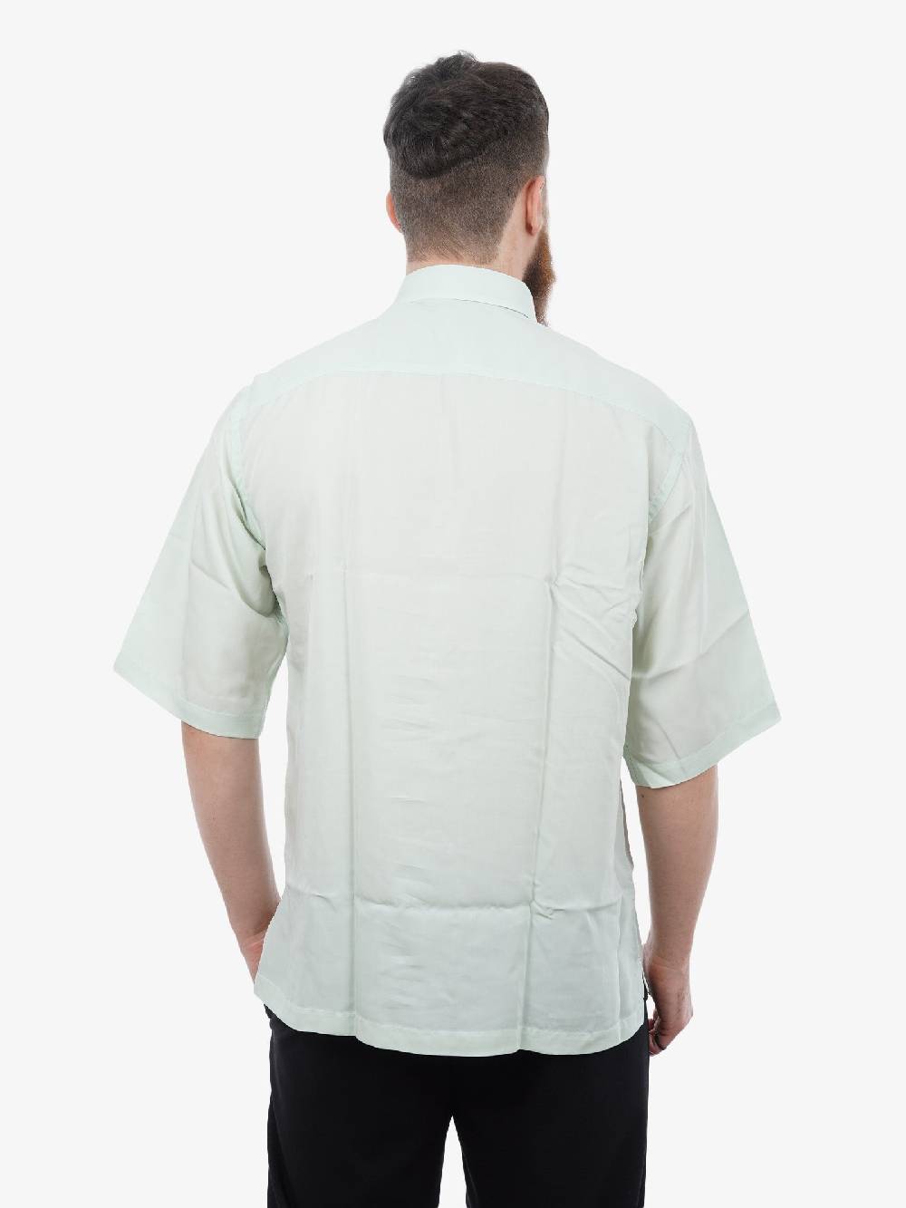 COSTUMEIN Camicia Stefano Uomo In Lyocell Verde