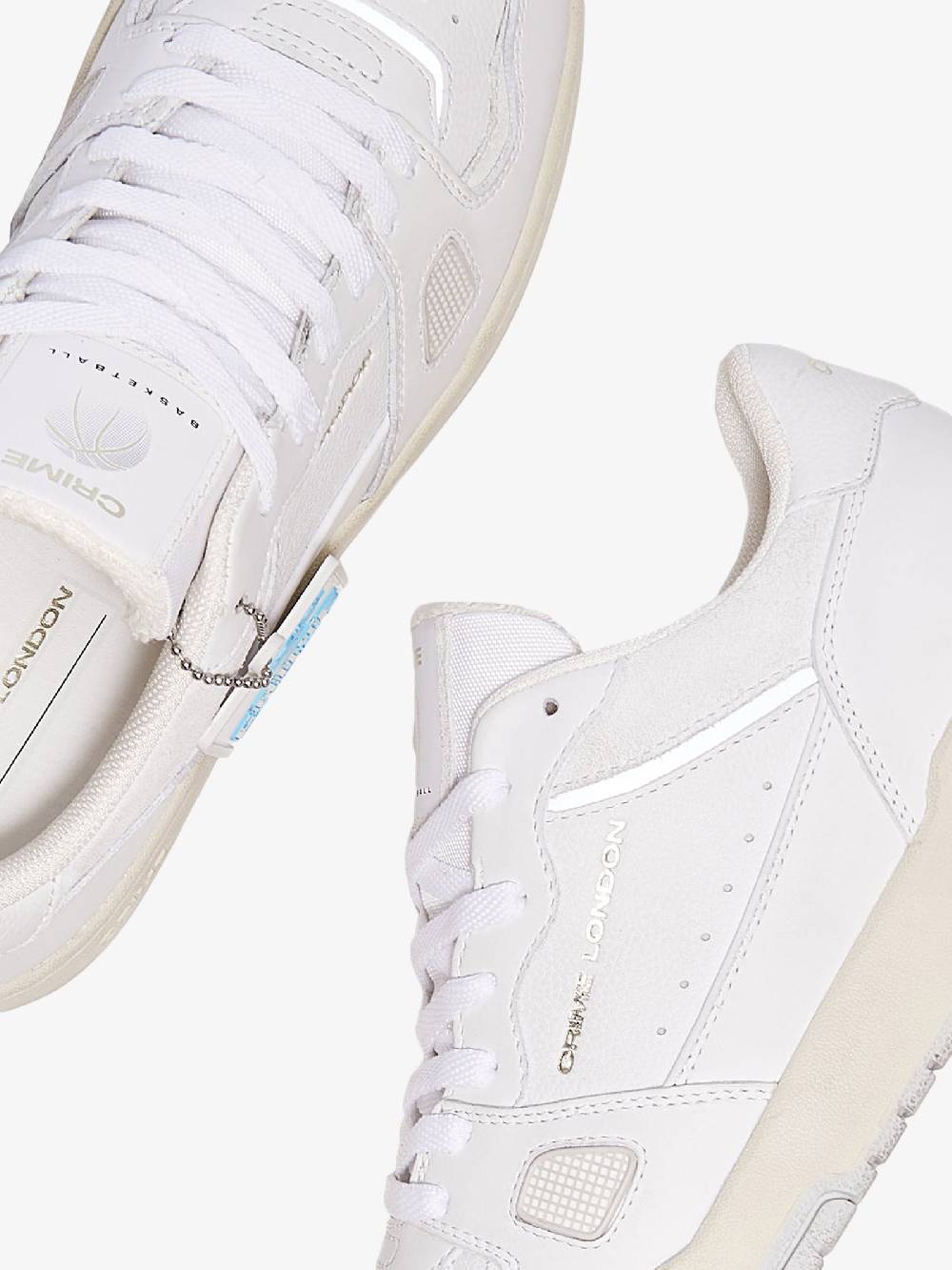 CRIME LONDON Sneaker Off Court OG Uomo Bianco