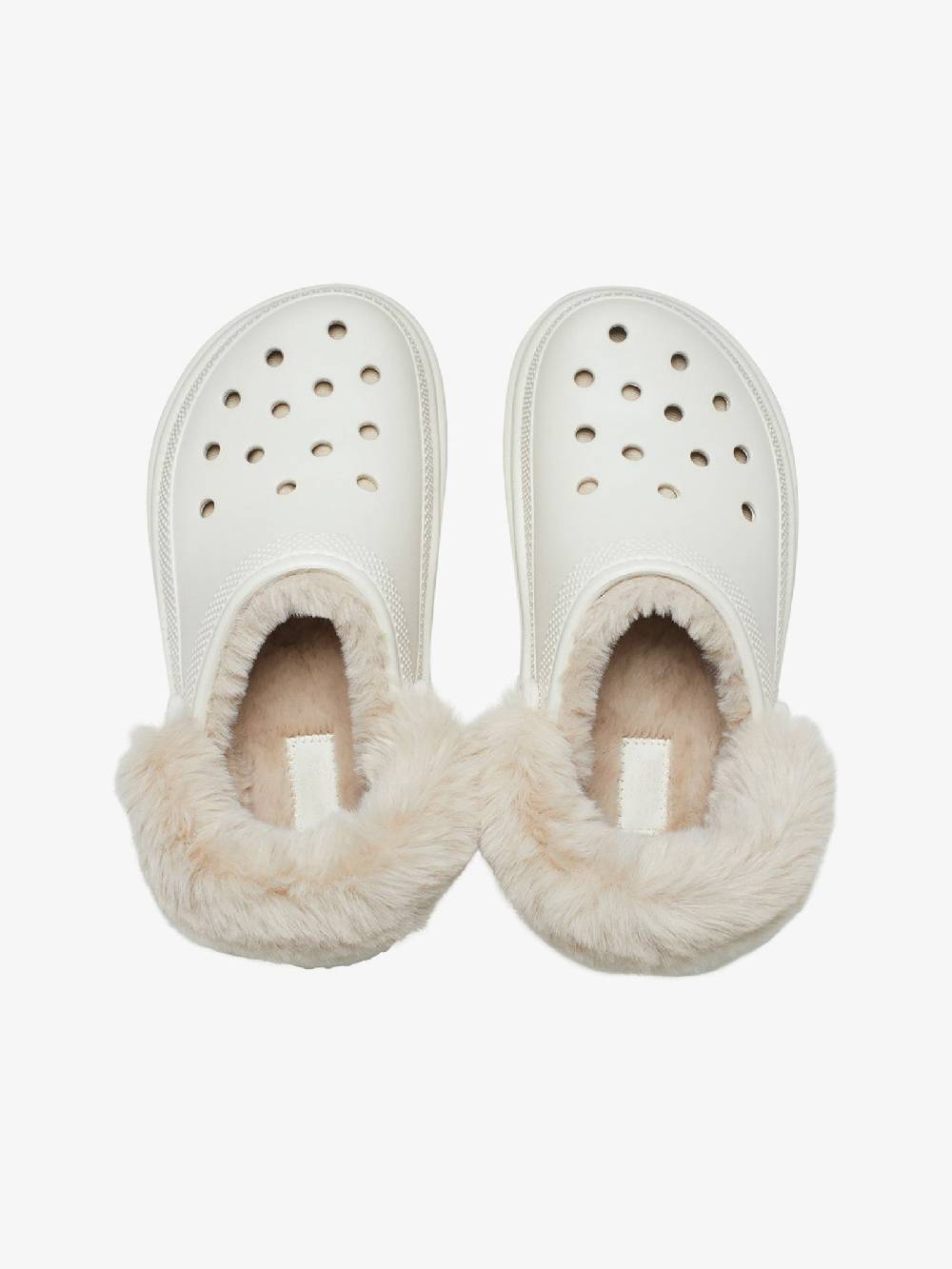 CROCS Sabot Stomp Lined Clog 208546 Bianco