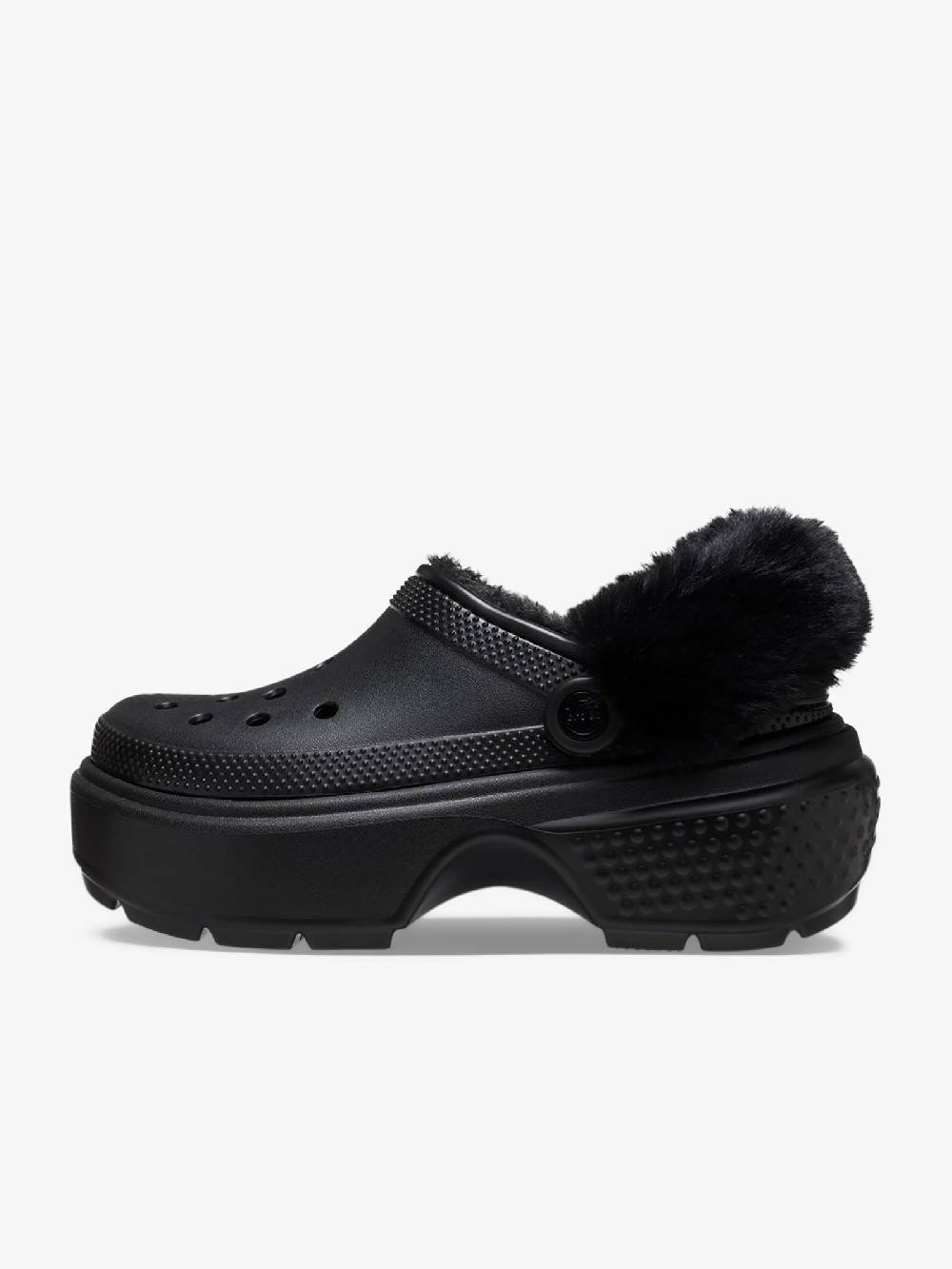 CROCS Sabot Stomp Lined Clog 208546 Nero