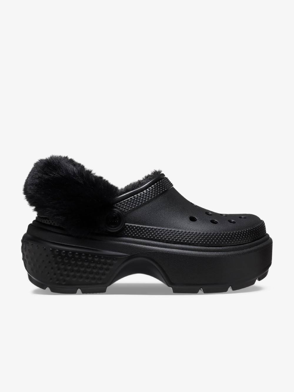 CROCS Sabot Stomp Lined Clog 208546 Nero