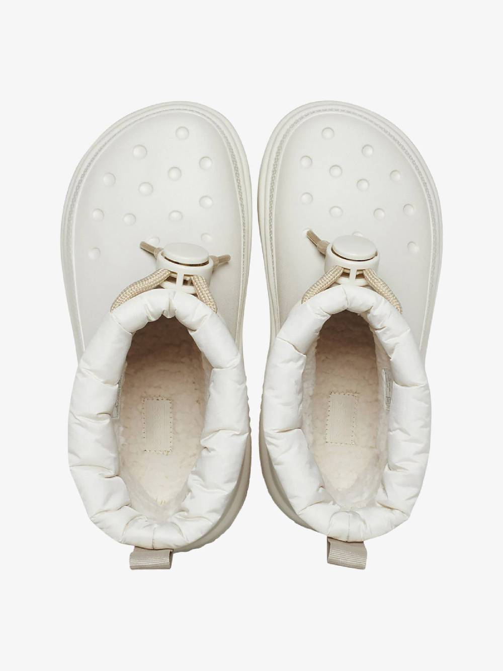 CROCS Stivaletto Stomp Puff Boot 209324 Bianco