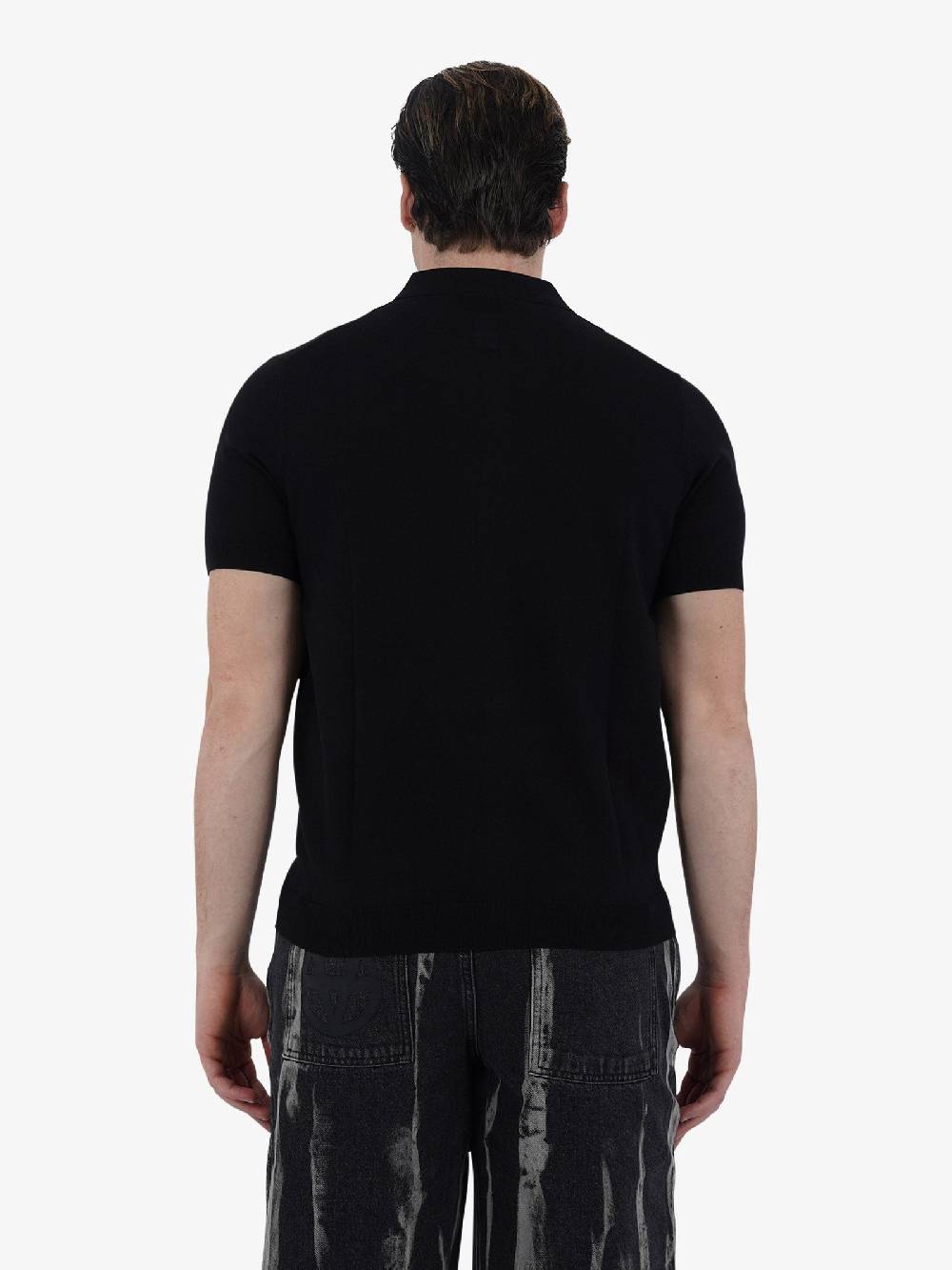 DIKTAT Camicia DK67009 Uomo Cotone Nero