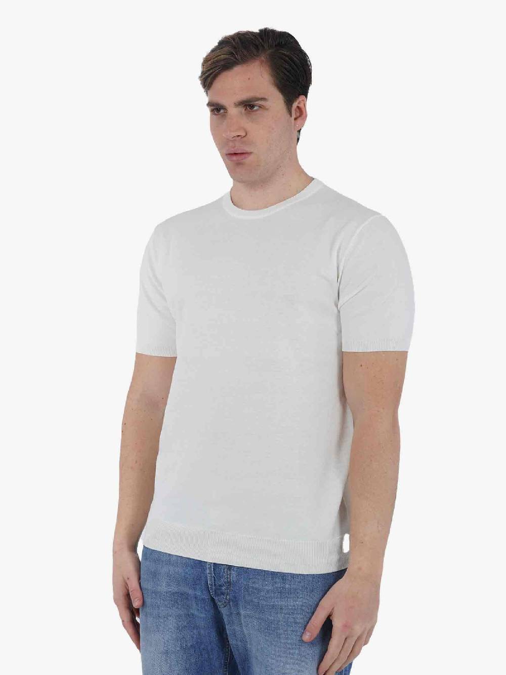 DIKTAT Maglia G/C M/M DK67003 Uomo Cotone Panna