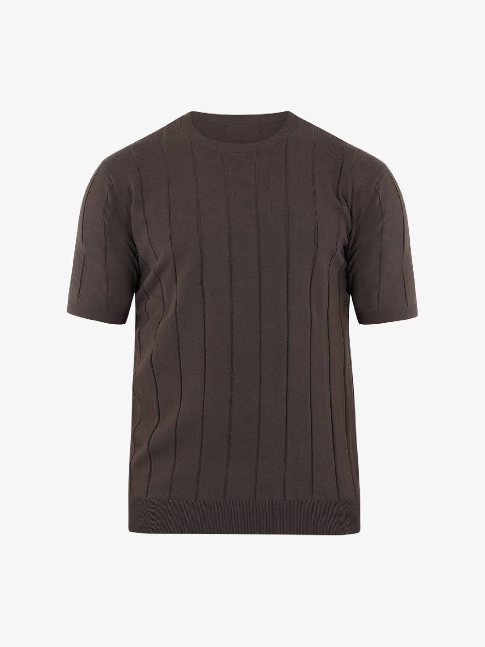 DIKTAT Maglia G/C M/M DK67016 Uomo Cotone Marrone