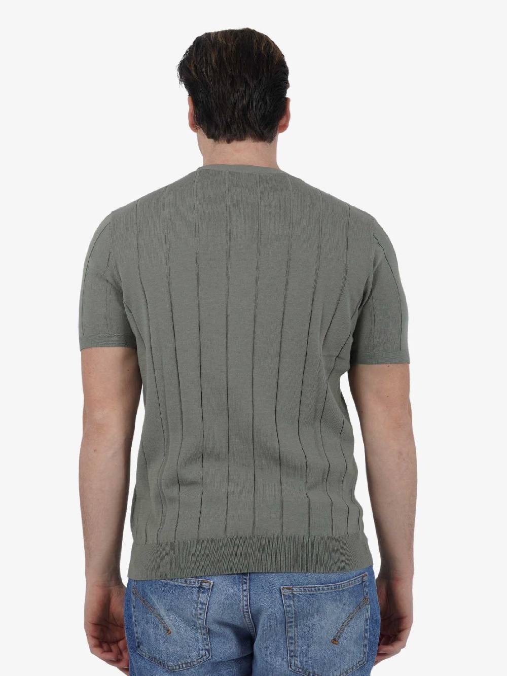 DIKTAT Maglia G/C M/M DK67016 Uomo Cotone Militare