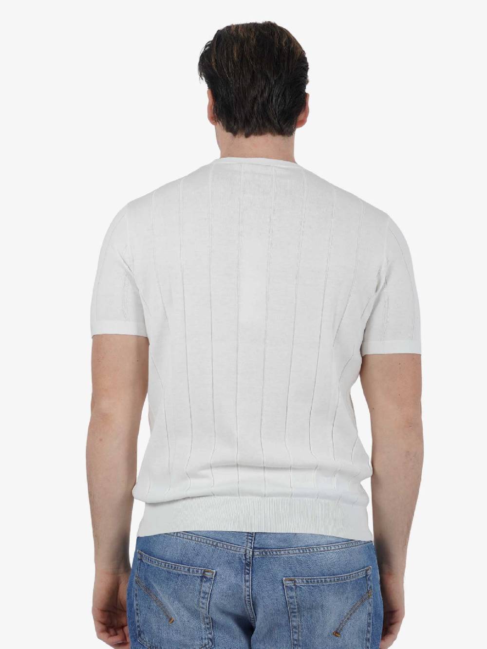 DIKTAT Maglia G/C M/M DK67016 Uomo Cotone Panna