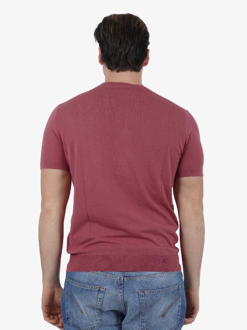 DIKTAT Maglia G/C M/M DK67034 Uomo Cotone Rosa