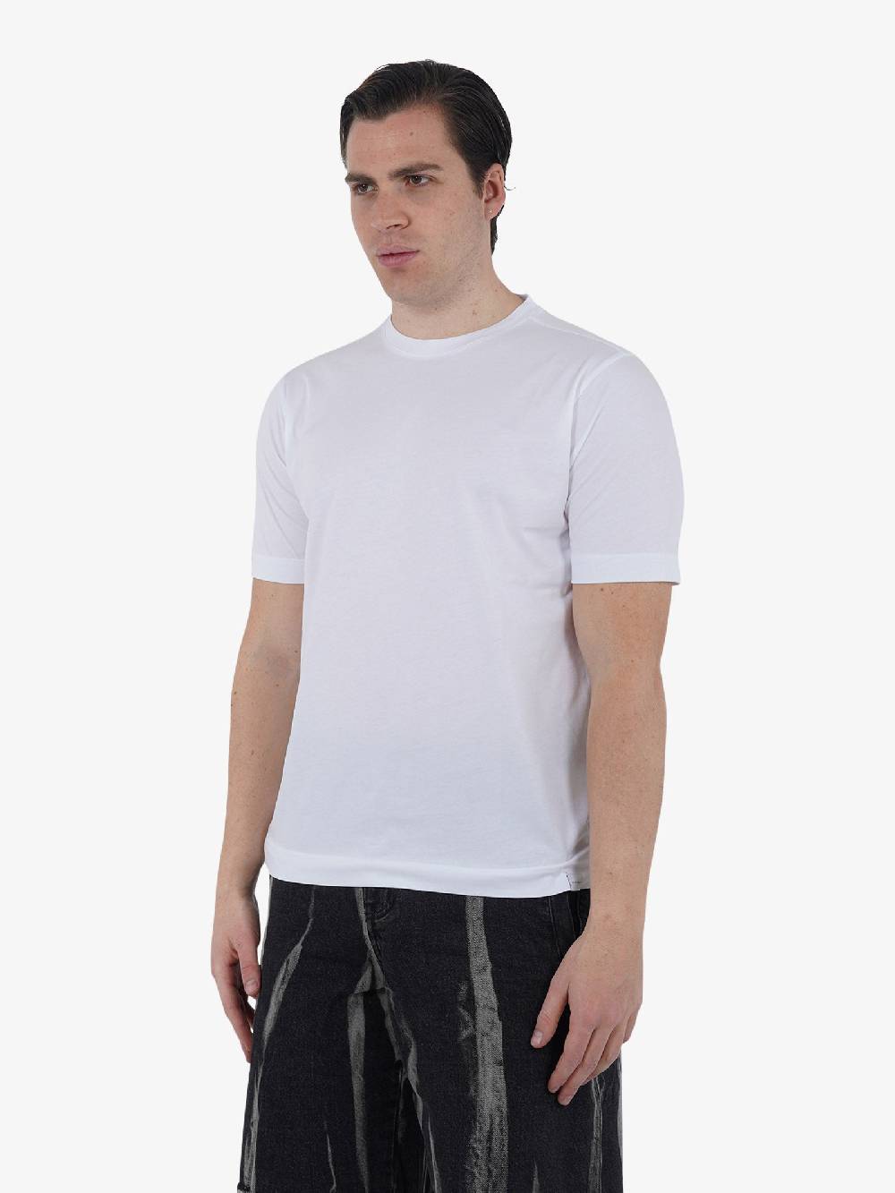 DIKTAT Maglia SUPIMA DK67103 Uomo Cotone Bianco