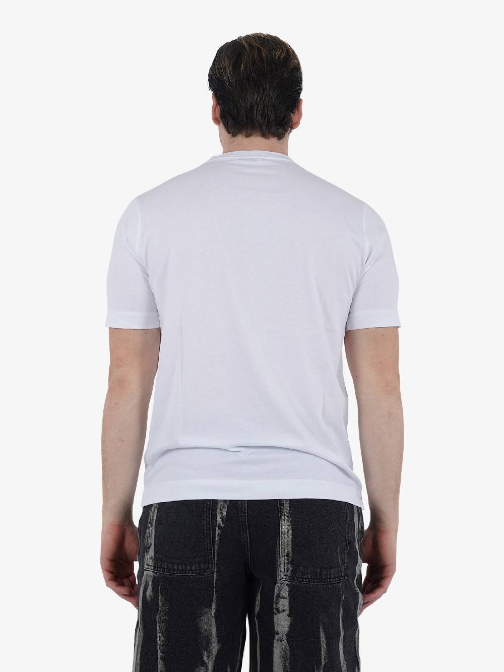 DIKTAT Maglia SUPIMA DK67103 Uomo Cotone Bianco
