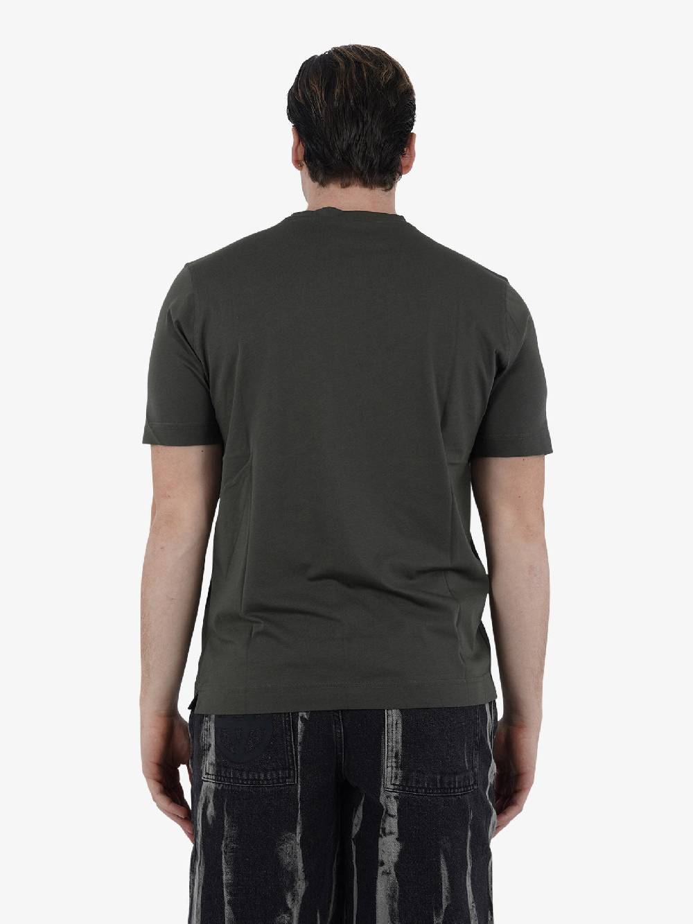 DIKTAT Maglia SUPIMA DK67103 Uomo Cotone Militare