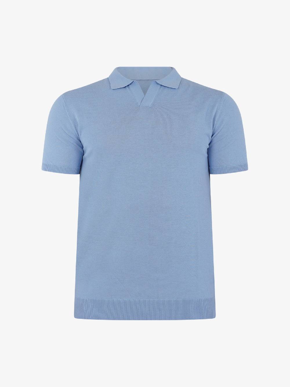 DIKTAT Polo P/L M/M DK67008 Uomo Cotone Azzurro