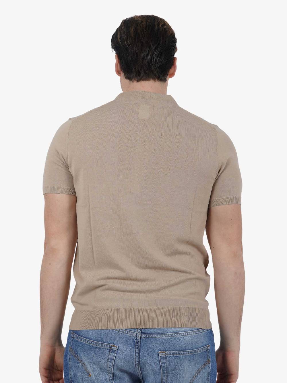DIKTAT Polo P/L M/M DK67008 Uomo Cotone Beige