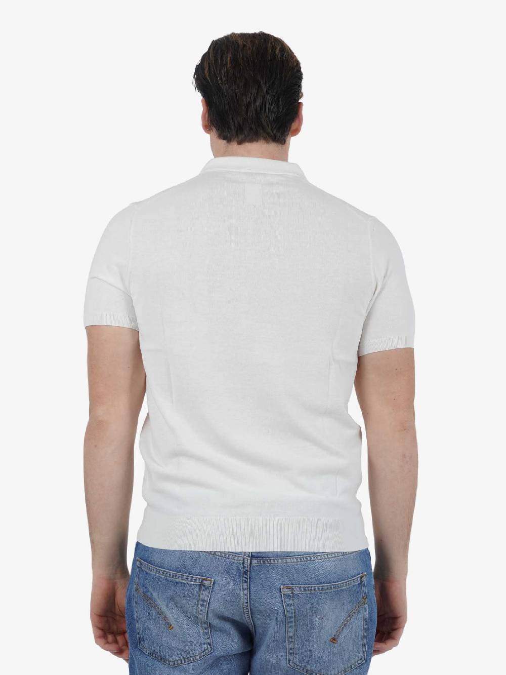 DIKTAT Polo P/L M/M DK67008 Uomo Cotone Panna
