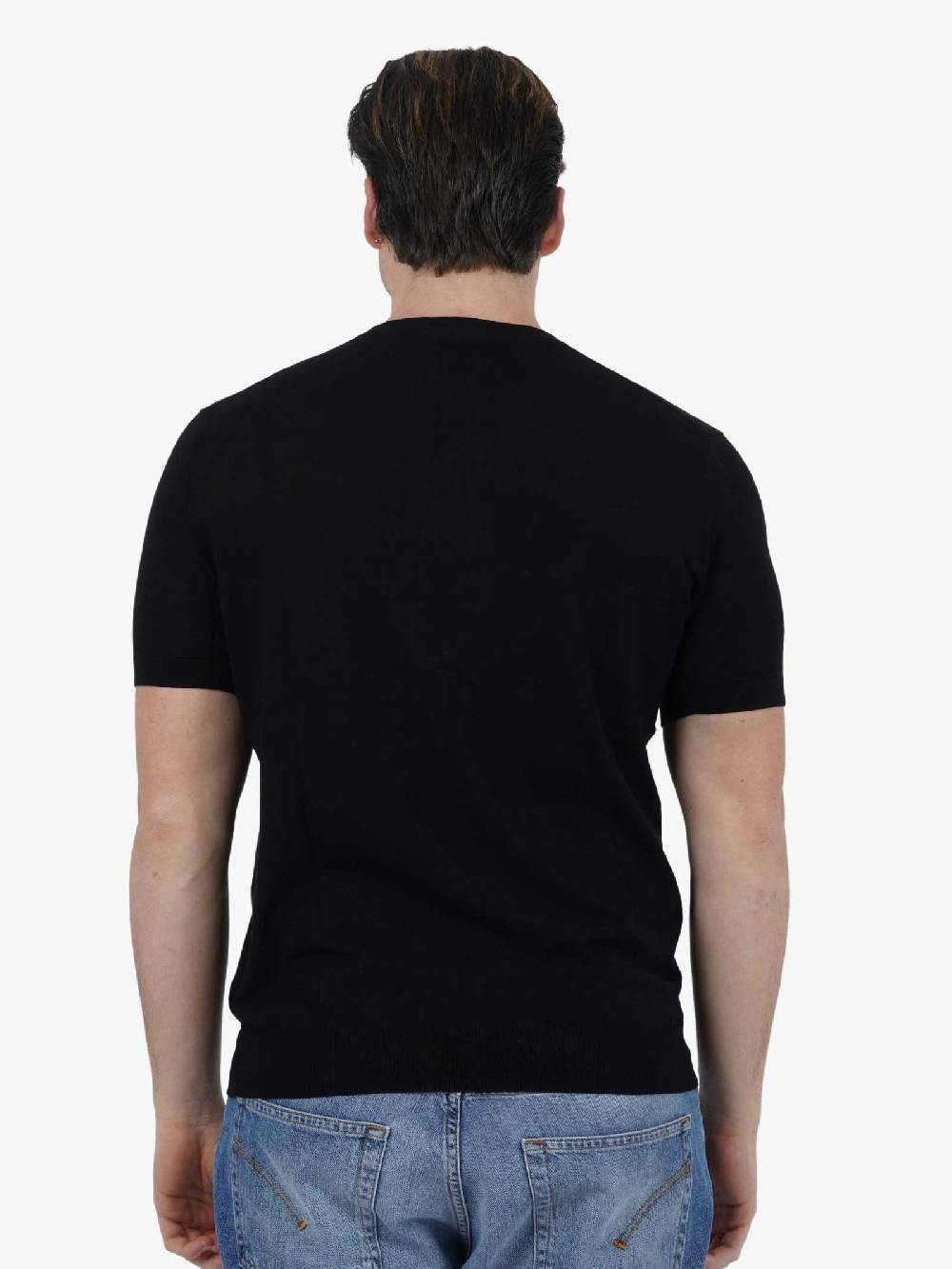 DIKTAT T-shirt S/V M/M DK67036 Uomo Cotone Nero