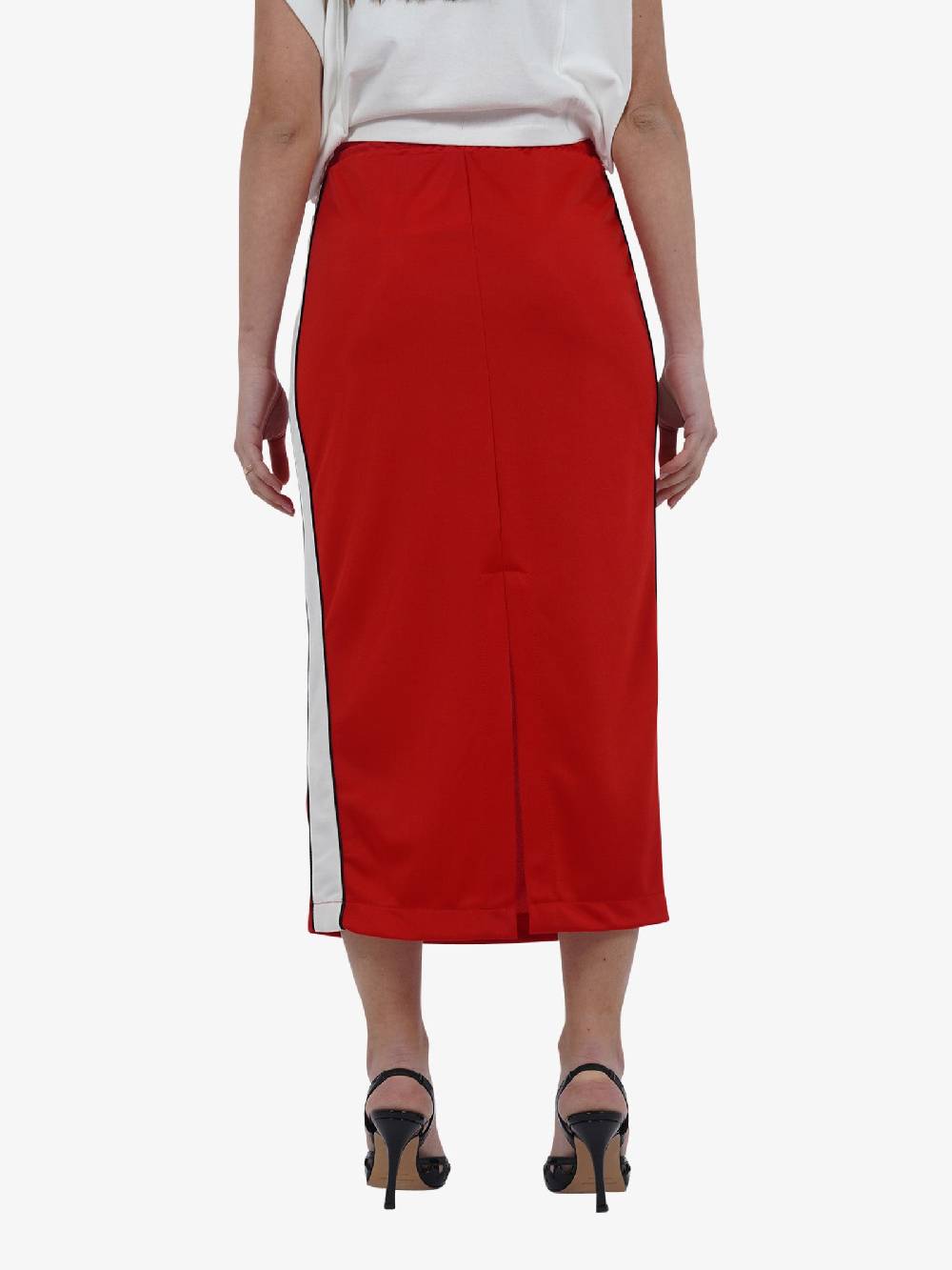 DIXIE Gonna Midi G352J068 Donna Rosso