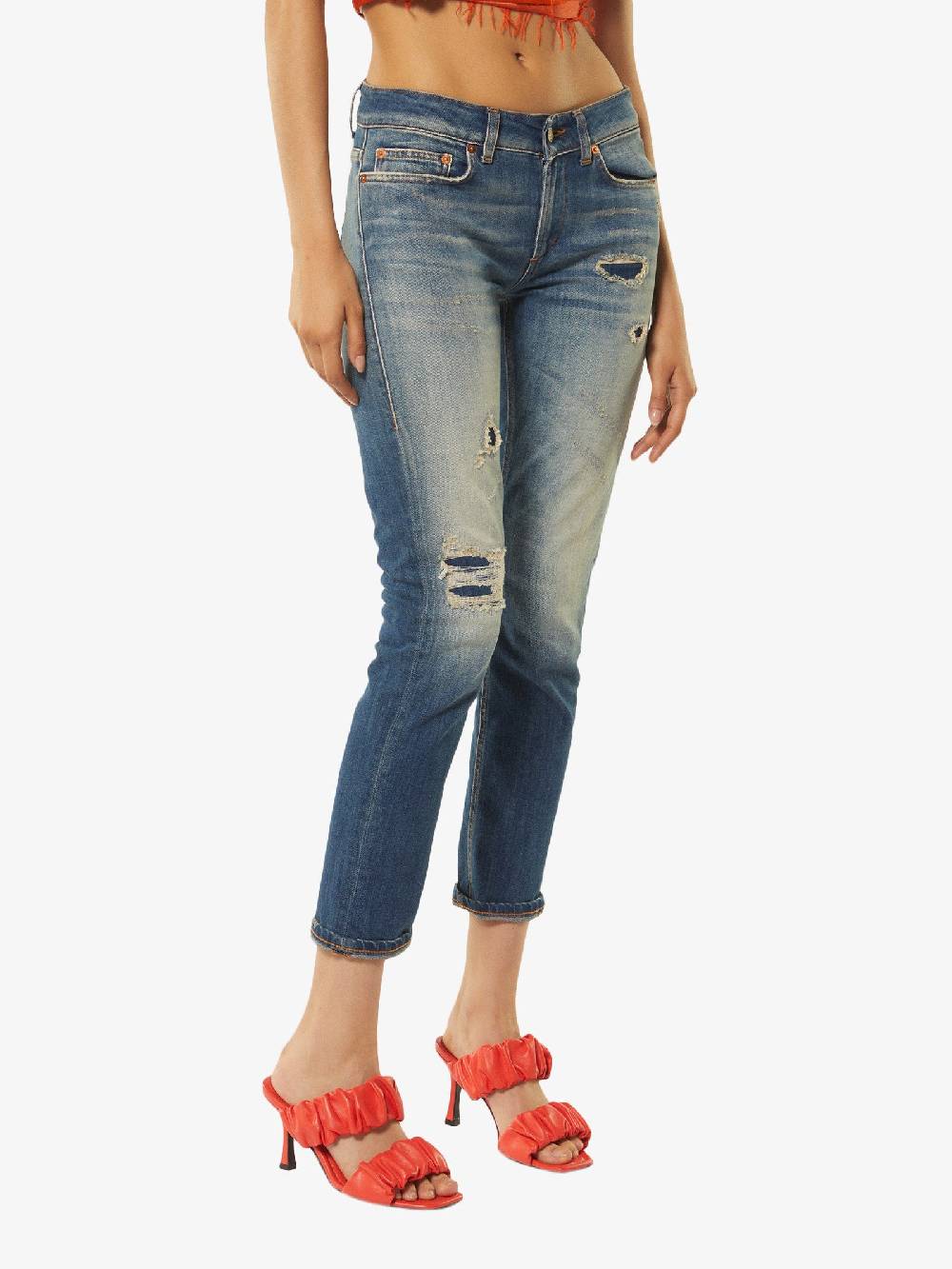 DONDUP Jeans Monroe Donna Blu