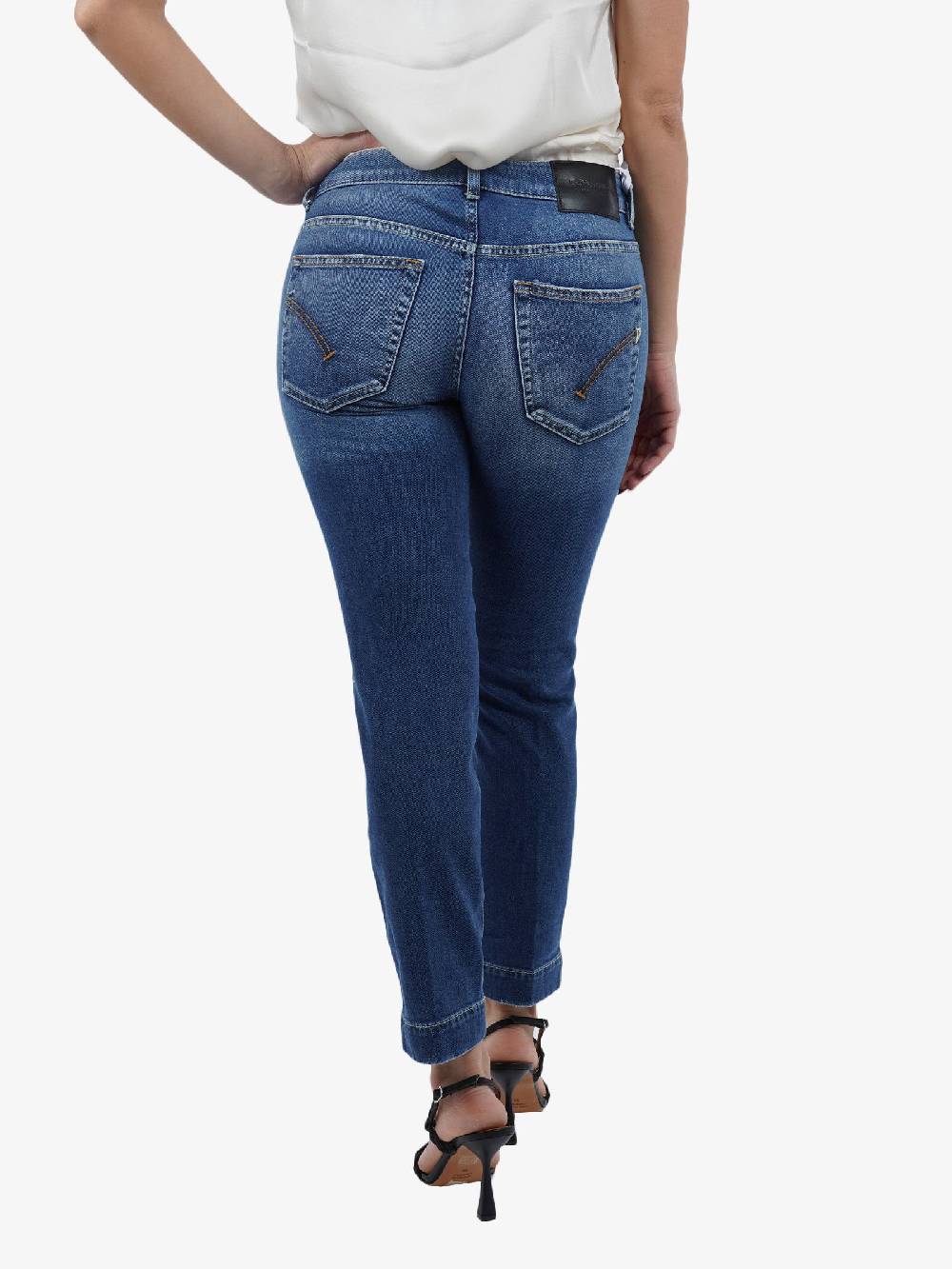 DONDUP Jeans Rose In Cotone Donna Blu