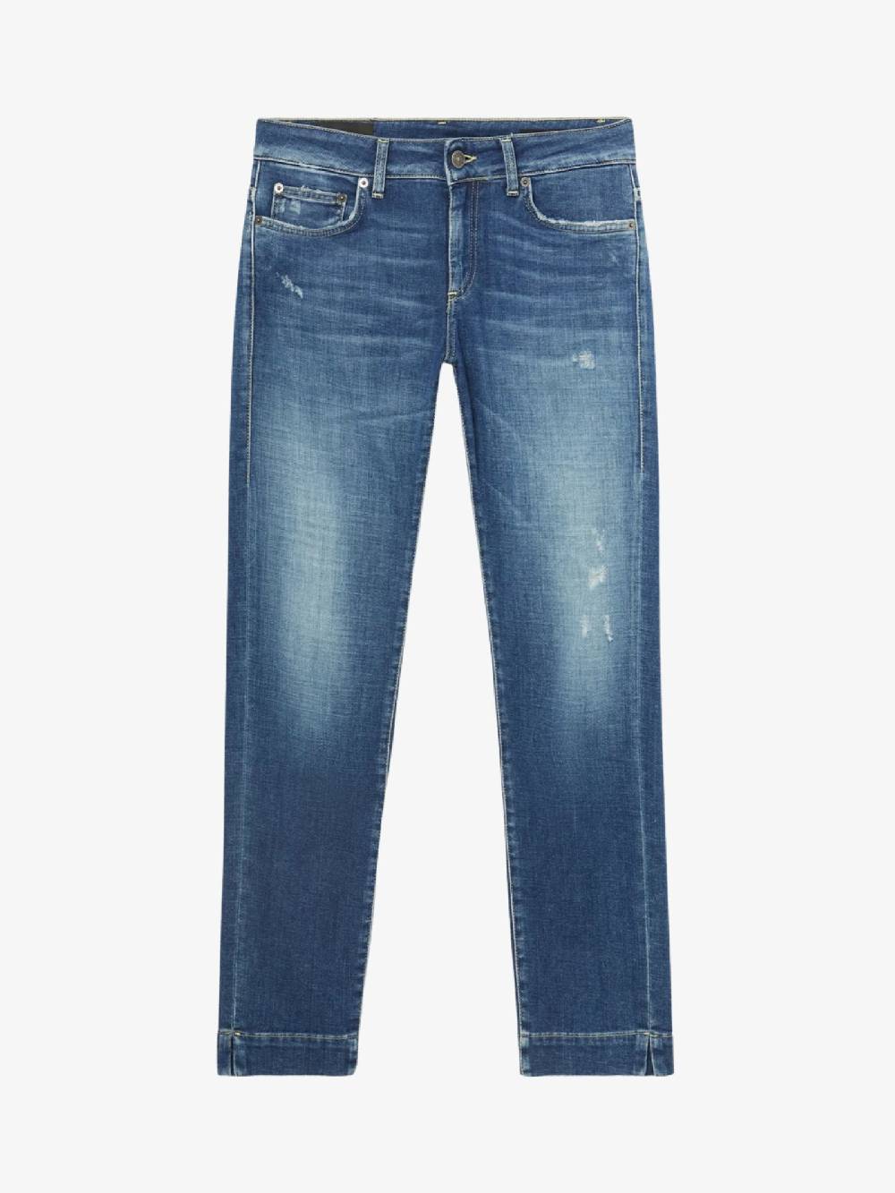 DONDUP Jeans Rose in cotone donna blu