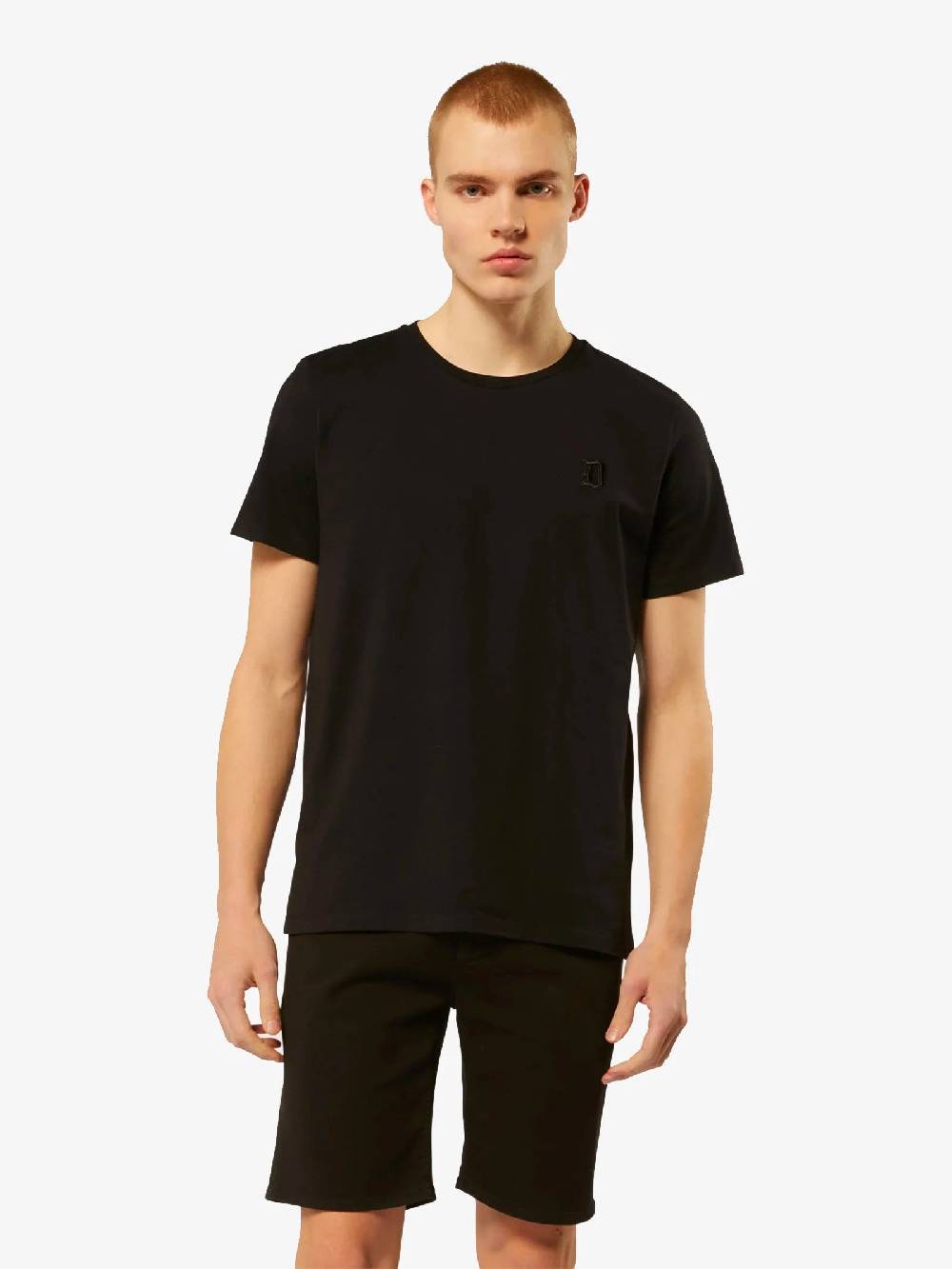 DONDUP T-shirt In Cotone Uomo Nera