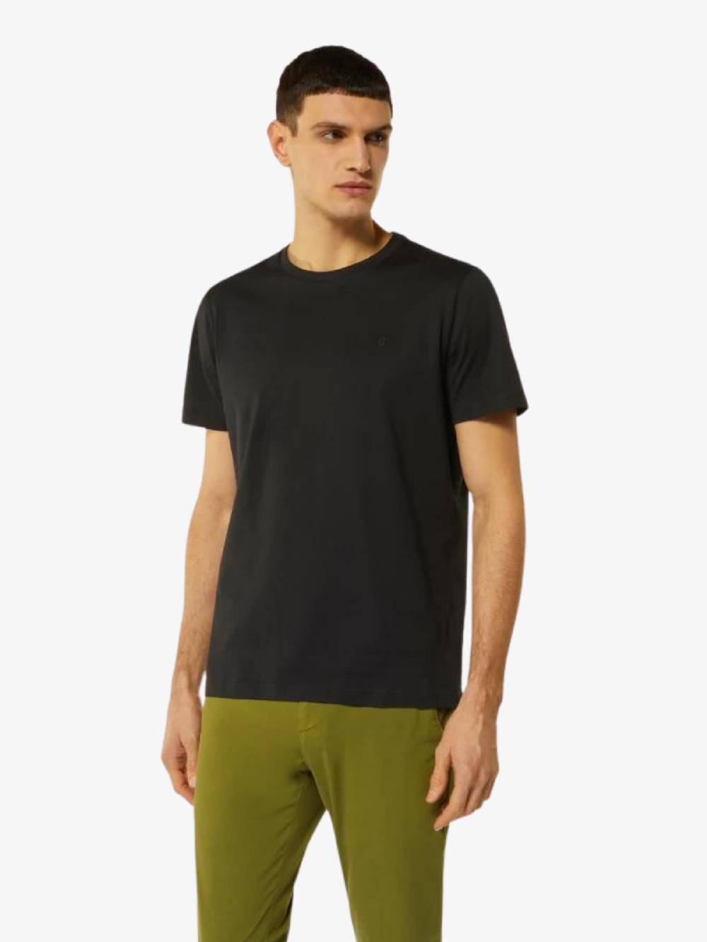 DONDUP T-shirt In Cotone Uomo Nera