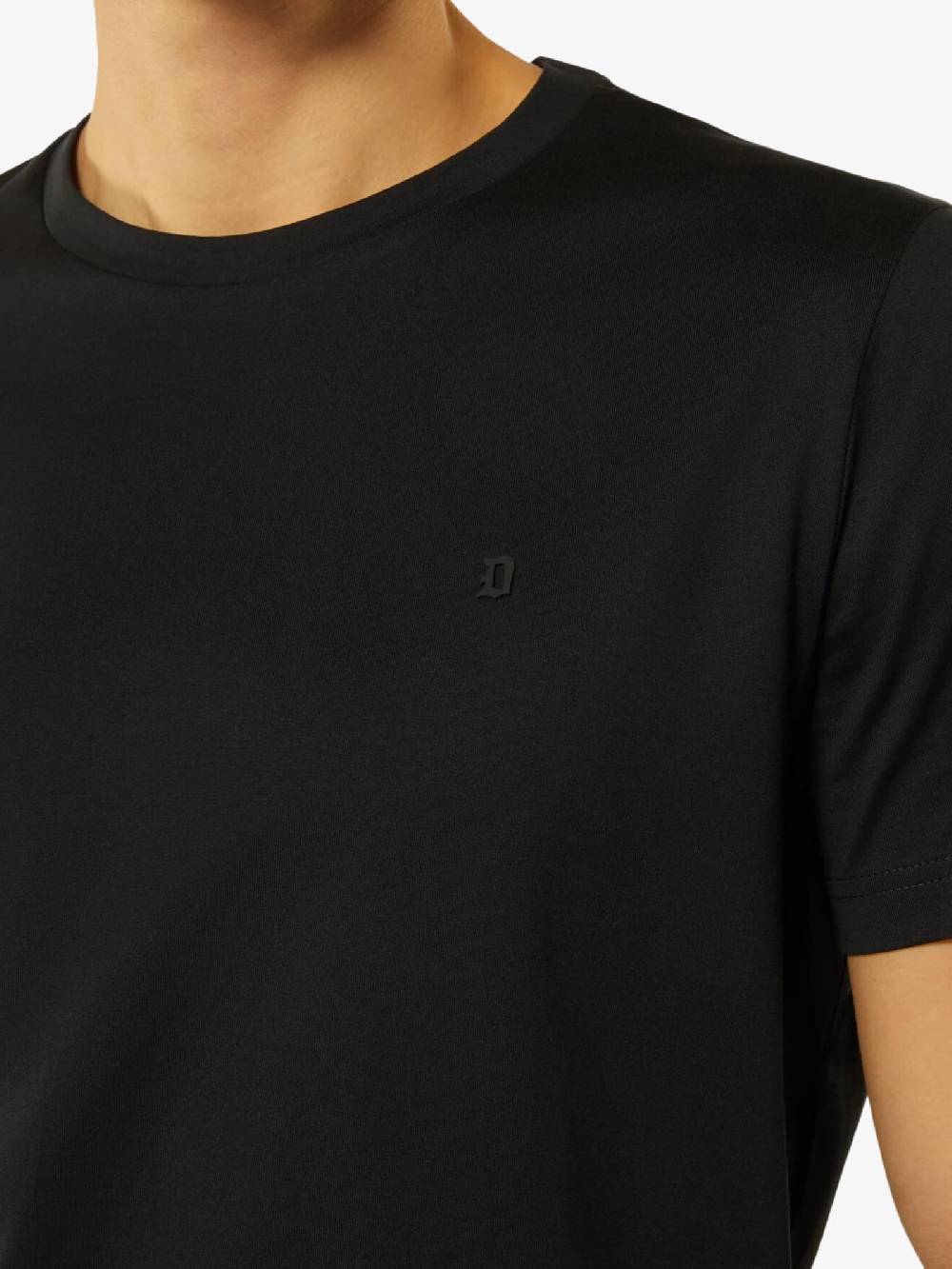 DONDUP T-shirt In Cotone Uomo Nera