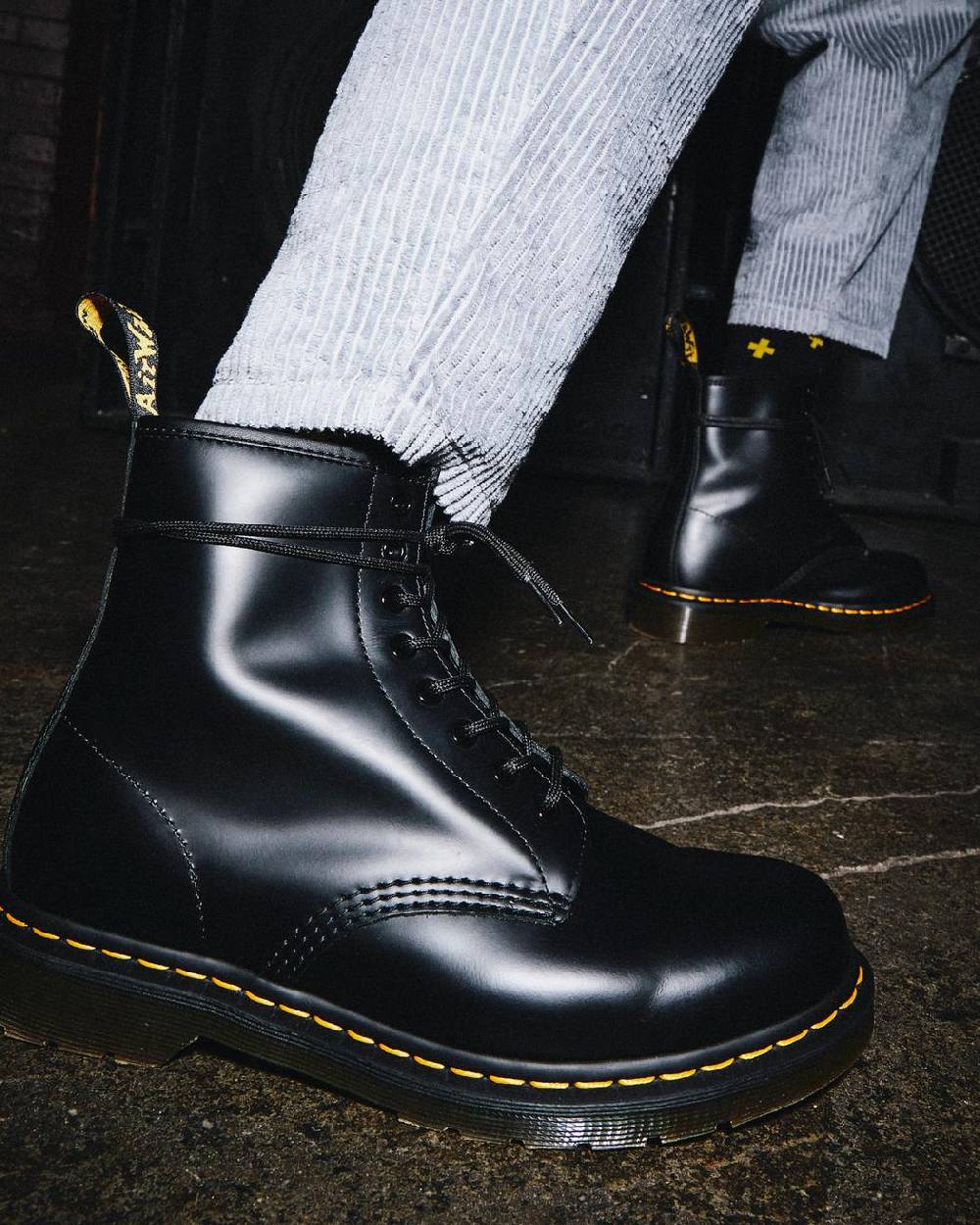 DR. MARTENS Stivali Di Pelle 1460 Smooth