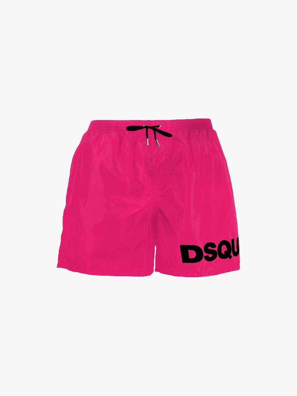 DSQUARED2 Costumi da bagno boxer midi uomo fucsia