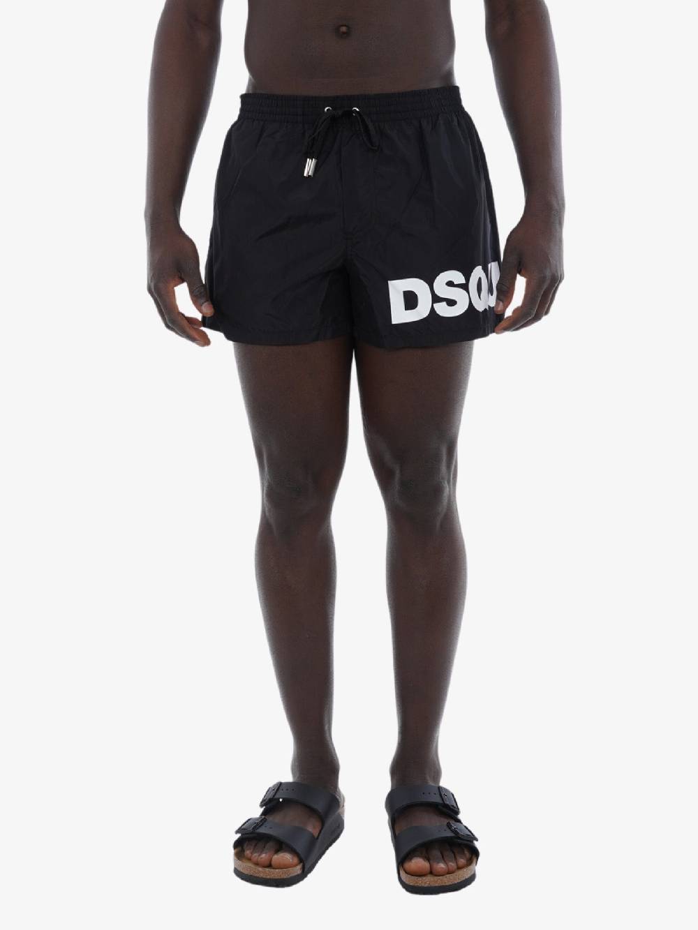 DSQUARED2 Costumi Da Bagno Boxer Midi Uomo Nero