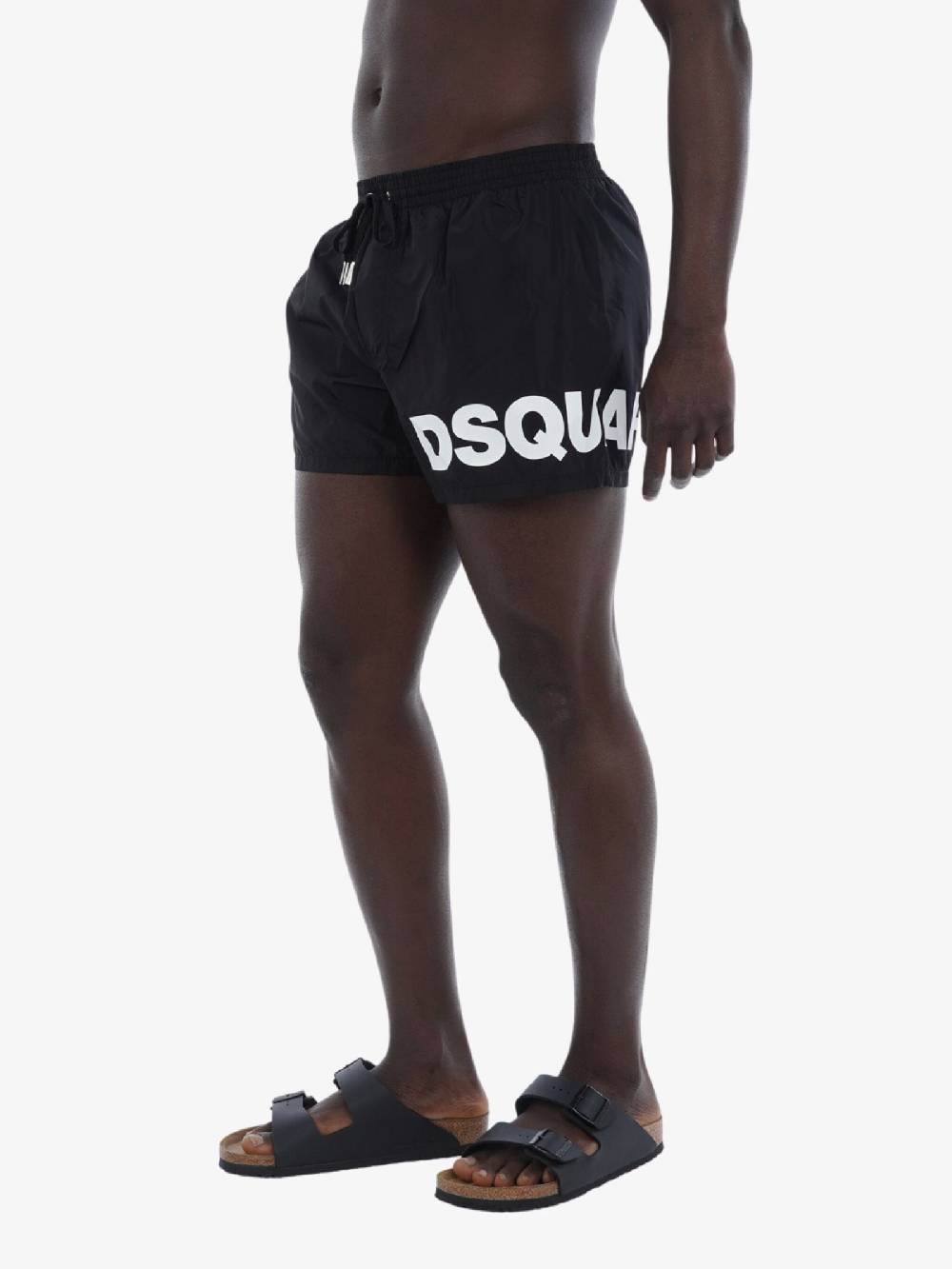 DSQUARED2 Costumi Da Bagno Boxer Midi Uomo Nero