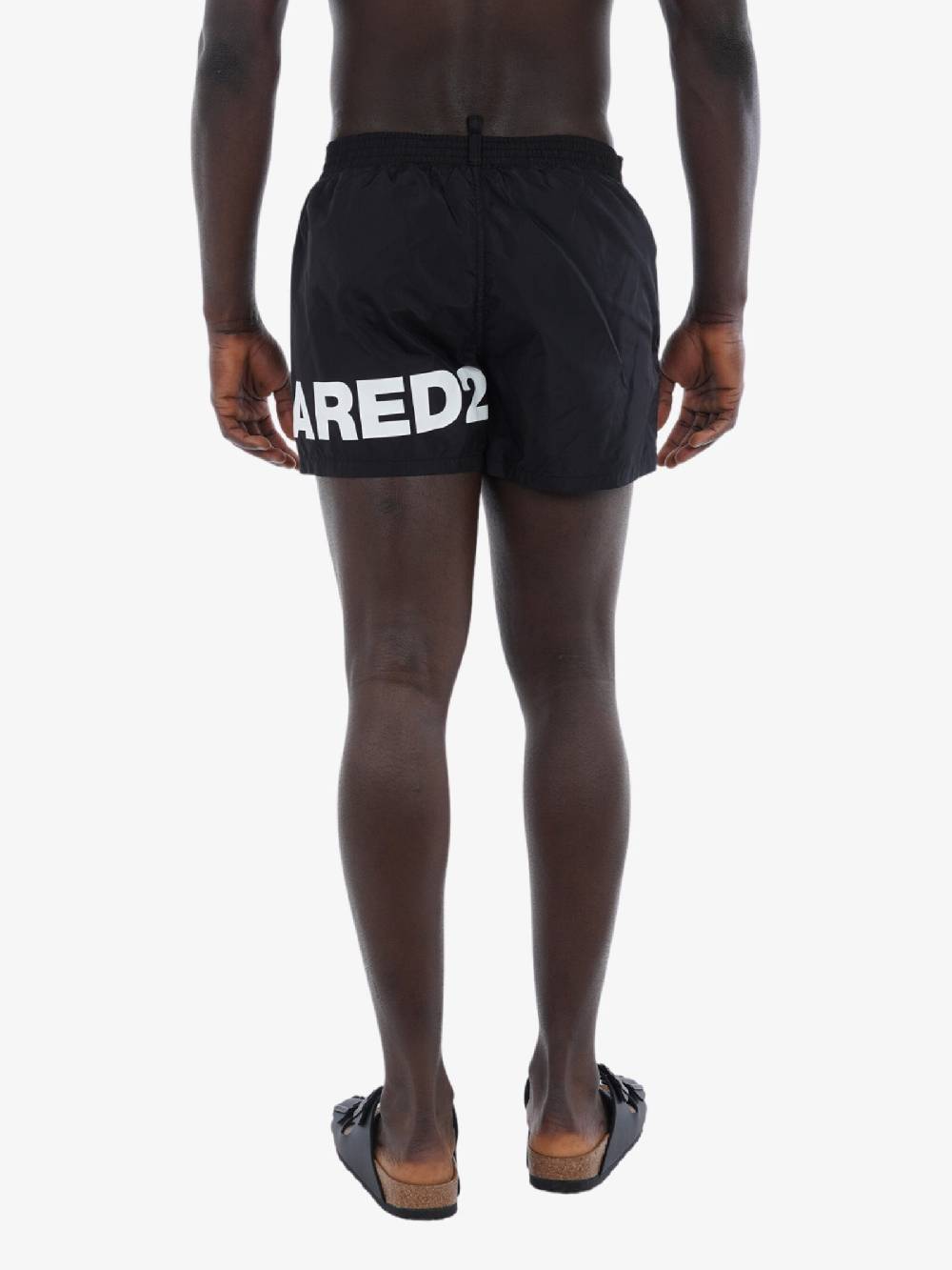 DSQUARED2 Costumi Da Bagno Boxer Midi Uomo Nero