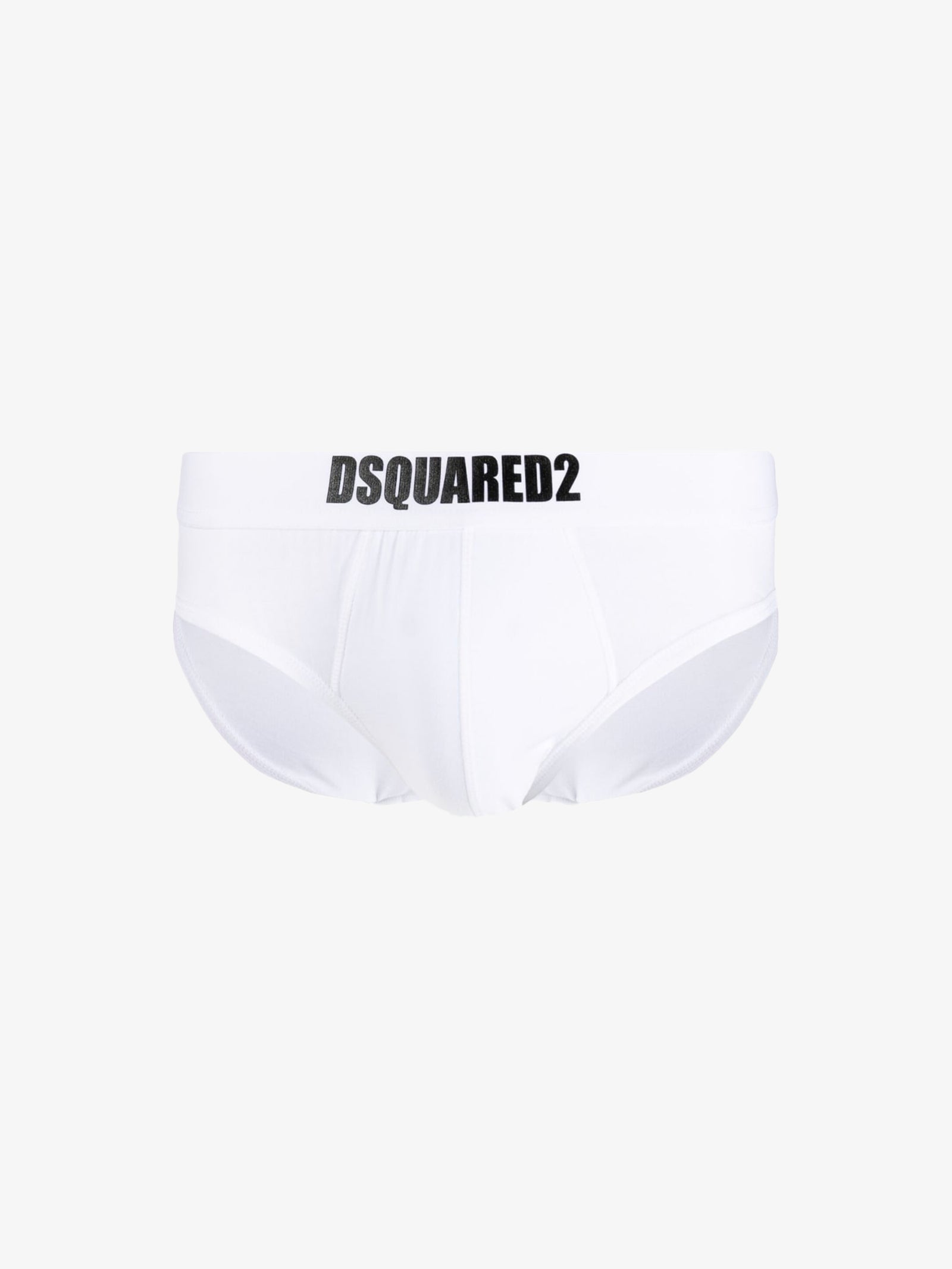 DSQUARED2 Intimo Slip Doppio Pack Uomo Bianco
