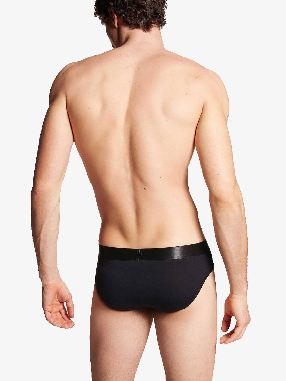 DSQUARED2 Slip Basic Brief Mini Uomo Nero